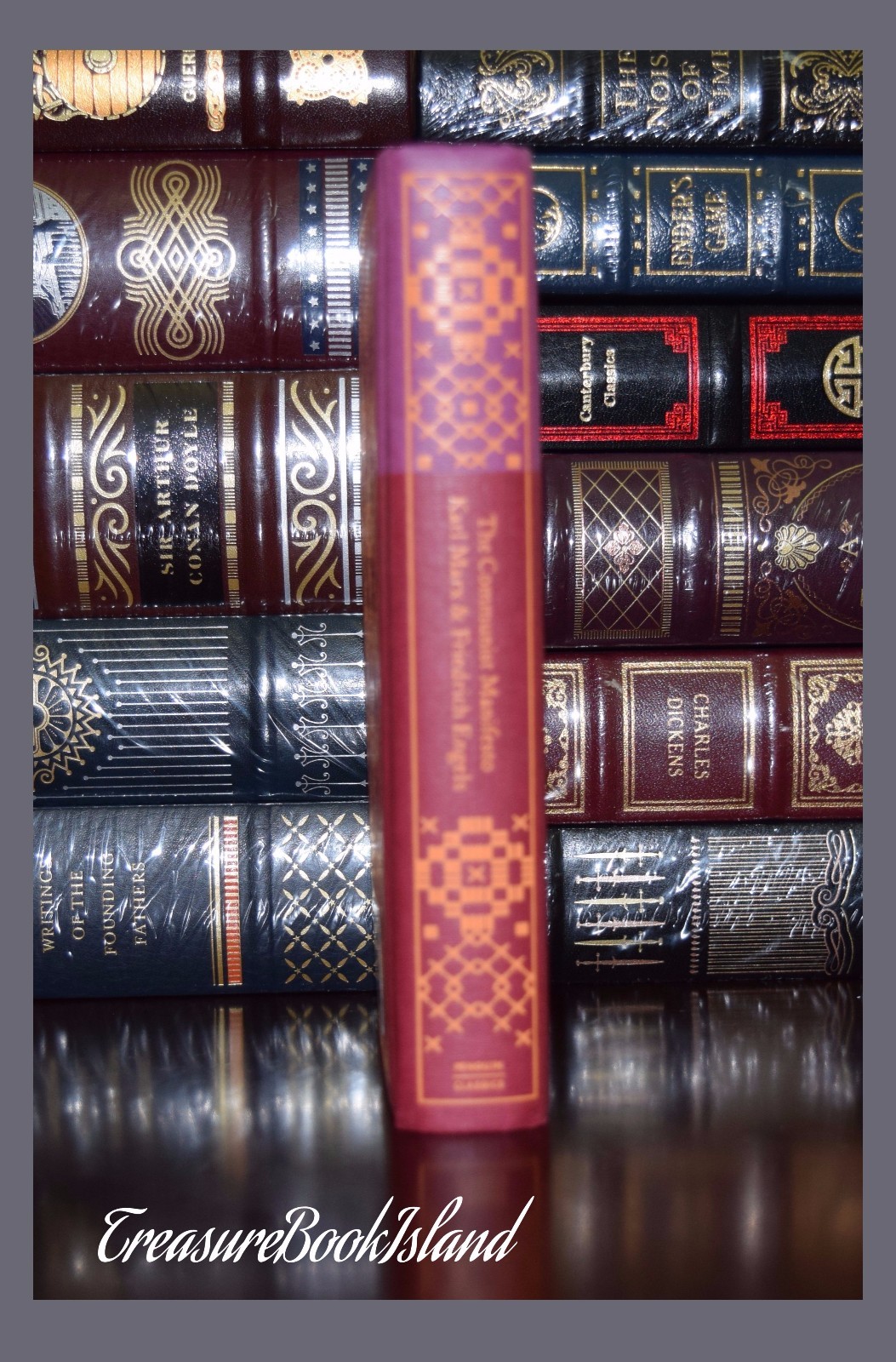 Communist Manifesto by Karl Marx New Ribbon Marker Hardcover Deluxe