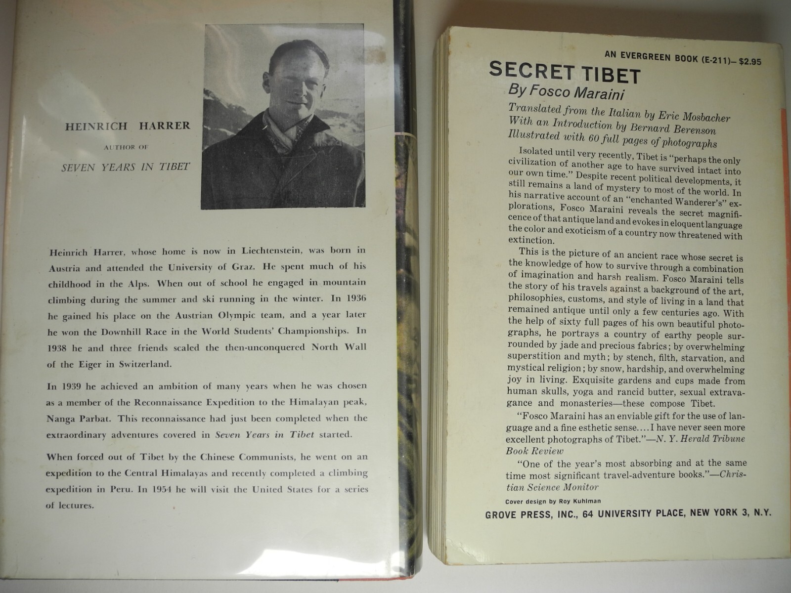 TIBET Tibetan History Vintage Book Lot Buddhism Art Philosophy Custom Old Photos
