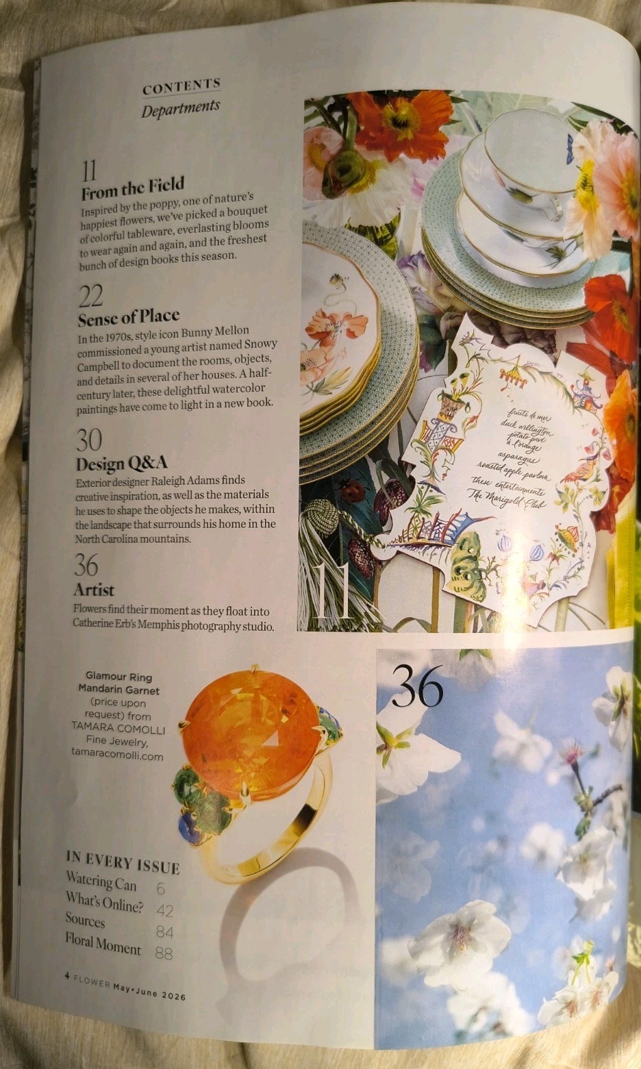 FLOWER Magazine May June 2026 Issue House Garden Lifestyle Deor Design NEW