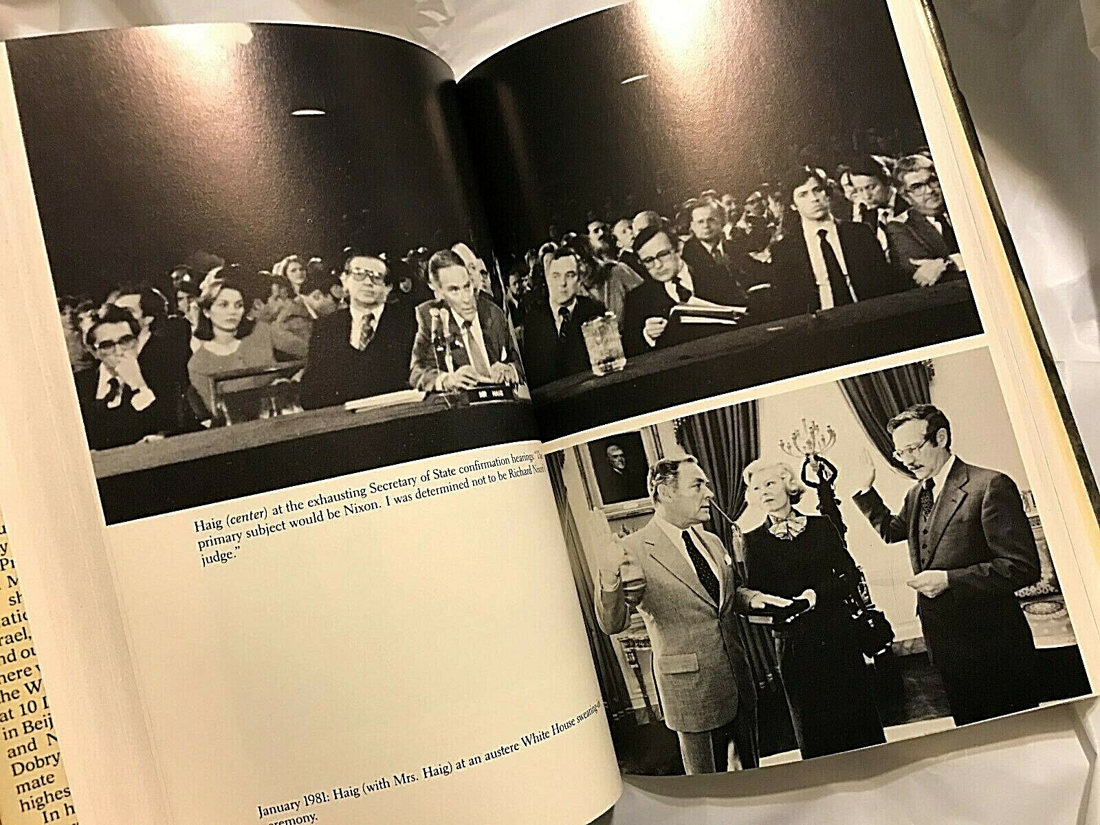 Alexander M. Haig, Jr. CAVEAT First Edit 1st Print Realism Reagan Foreign Policy