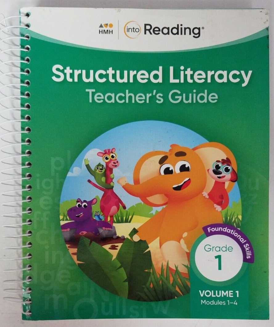 HMH into Reading Structured Literacy Teacher’s Guide Grade 1 Volume 1
