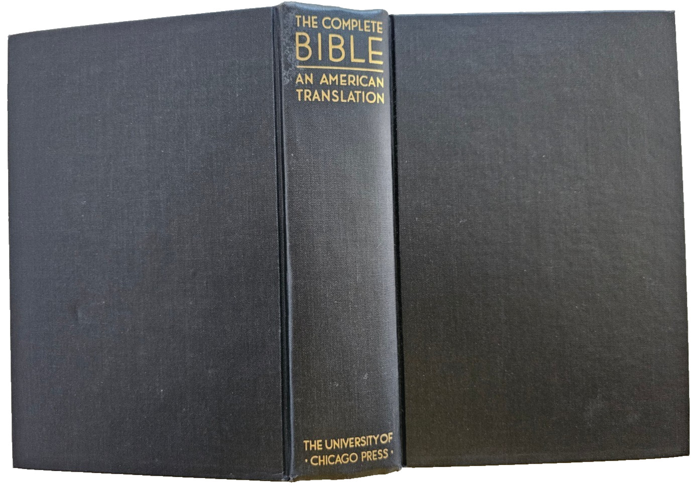 Vtg 1964 COMPLETE BIBLE SMITH GOODSPEED HCDJ American Translation APOCRYPHA OTNT
