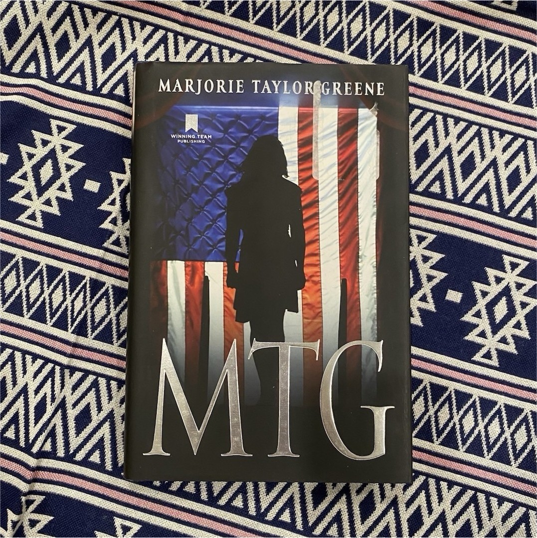 Marjorie Taylor Greene MTG Hardcover Memoir Winning Team Publishing Dust Jacket