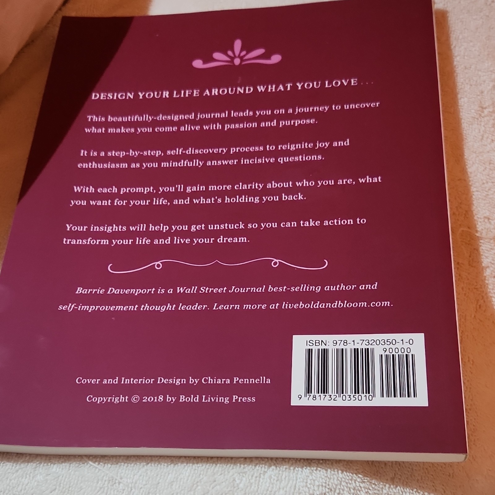 The Life Passion Journal by Barrie Davenport, Paperback, Self-Help