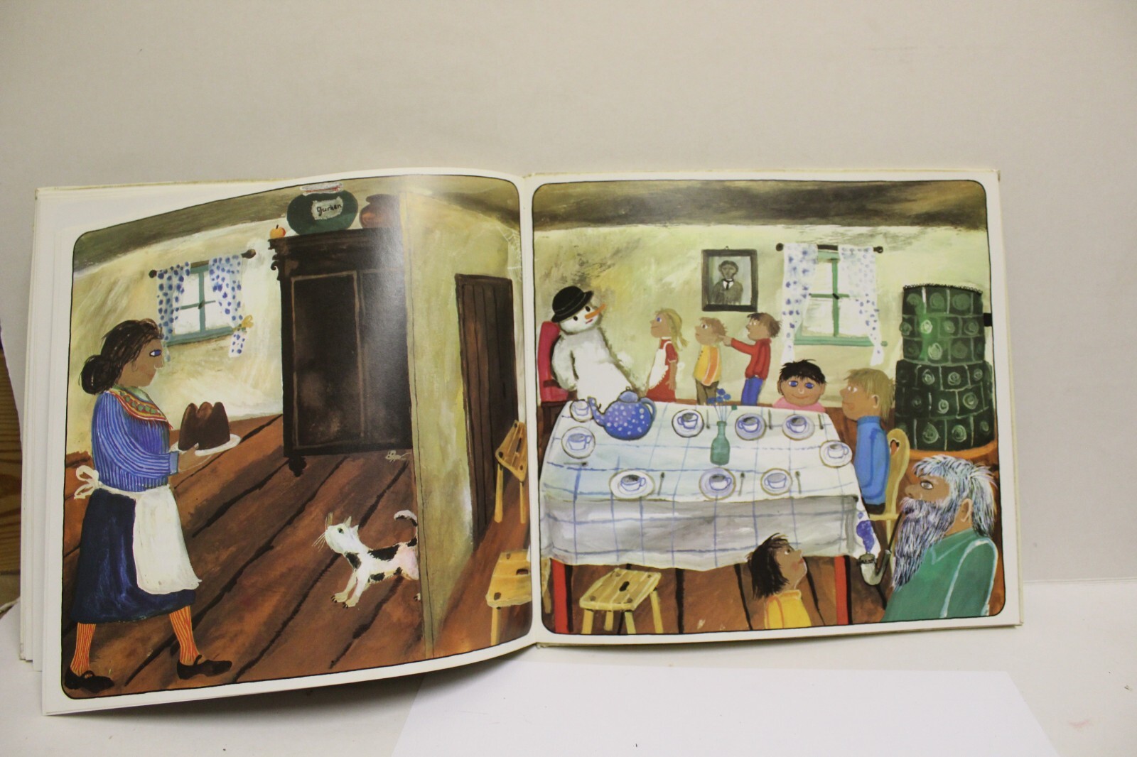 Janosch Oh Dear, Snowman Hardback 26×27.5cm 1976