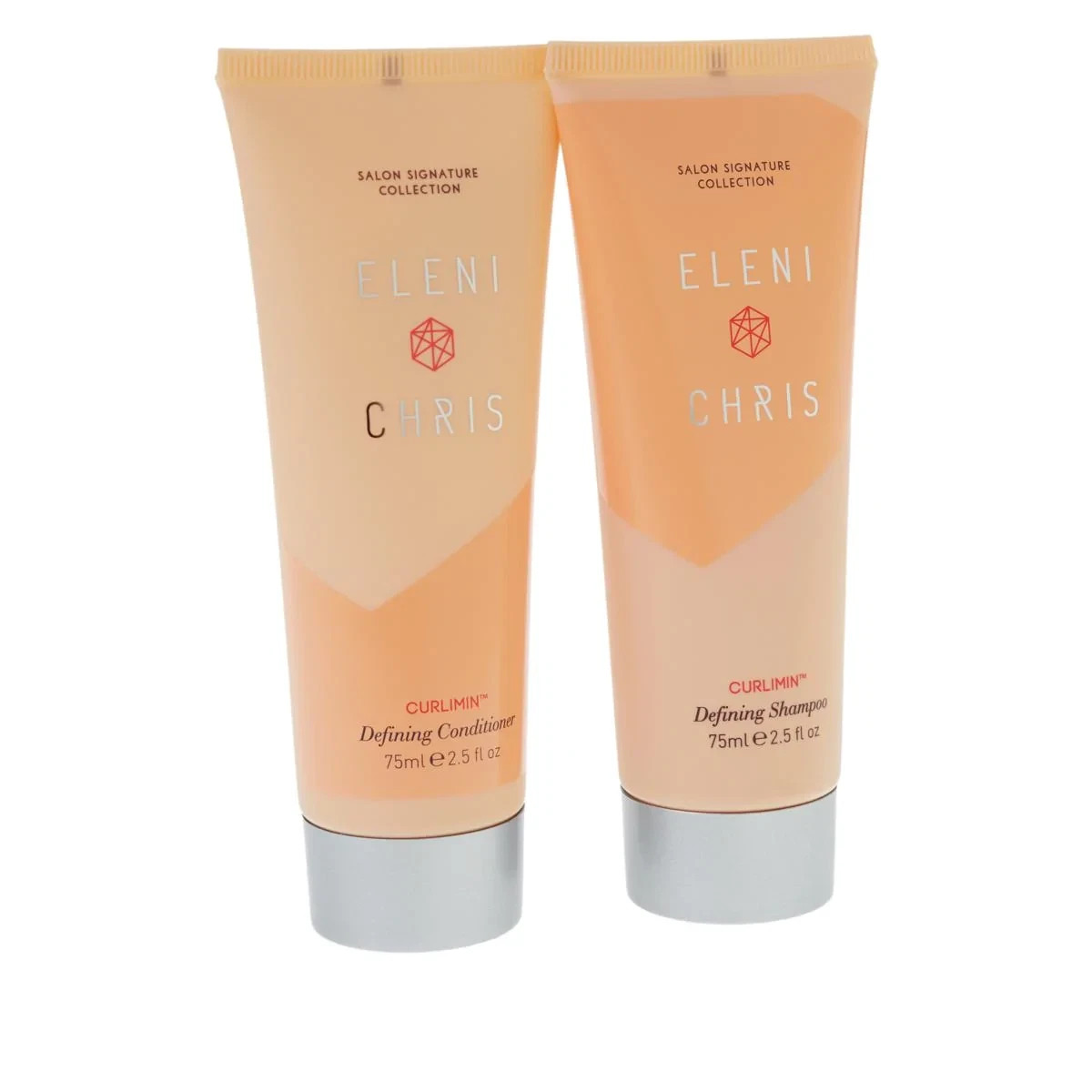 Eleni & Chris Destination CurlMin Shampoo & Conditioner Travel Kit 2.5 oz. each