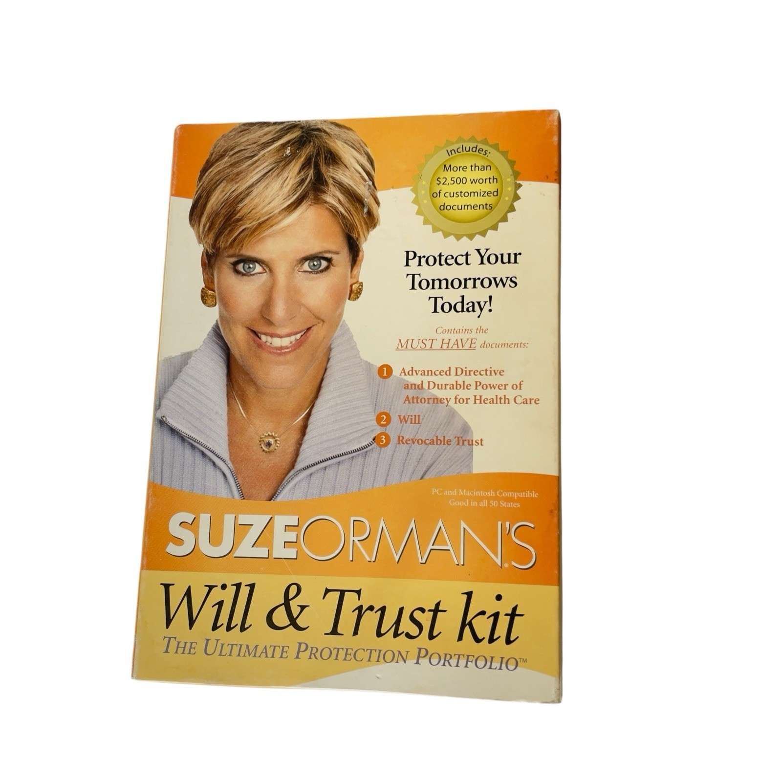 Suze Orman’s Will & Trust Kit Ultimate Protection Portfolio Kit For Mac & PC