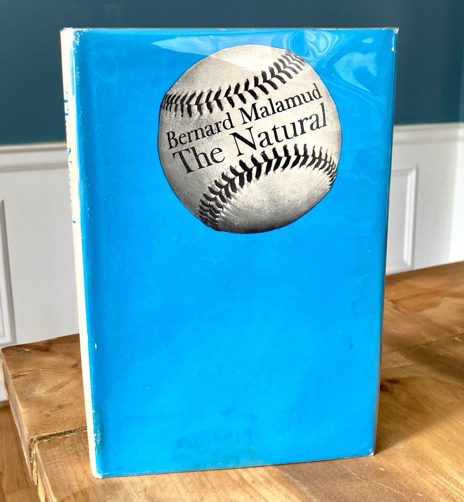 THE NATURAL by BERNARD MALAMUD 1952 BCE VINTAGE HC/DJ BASEBALL LITERATURE NOVEL
