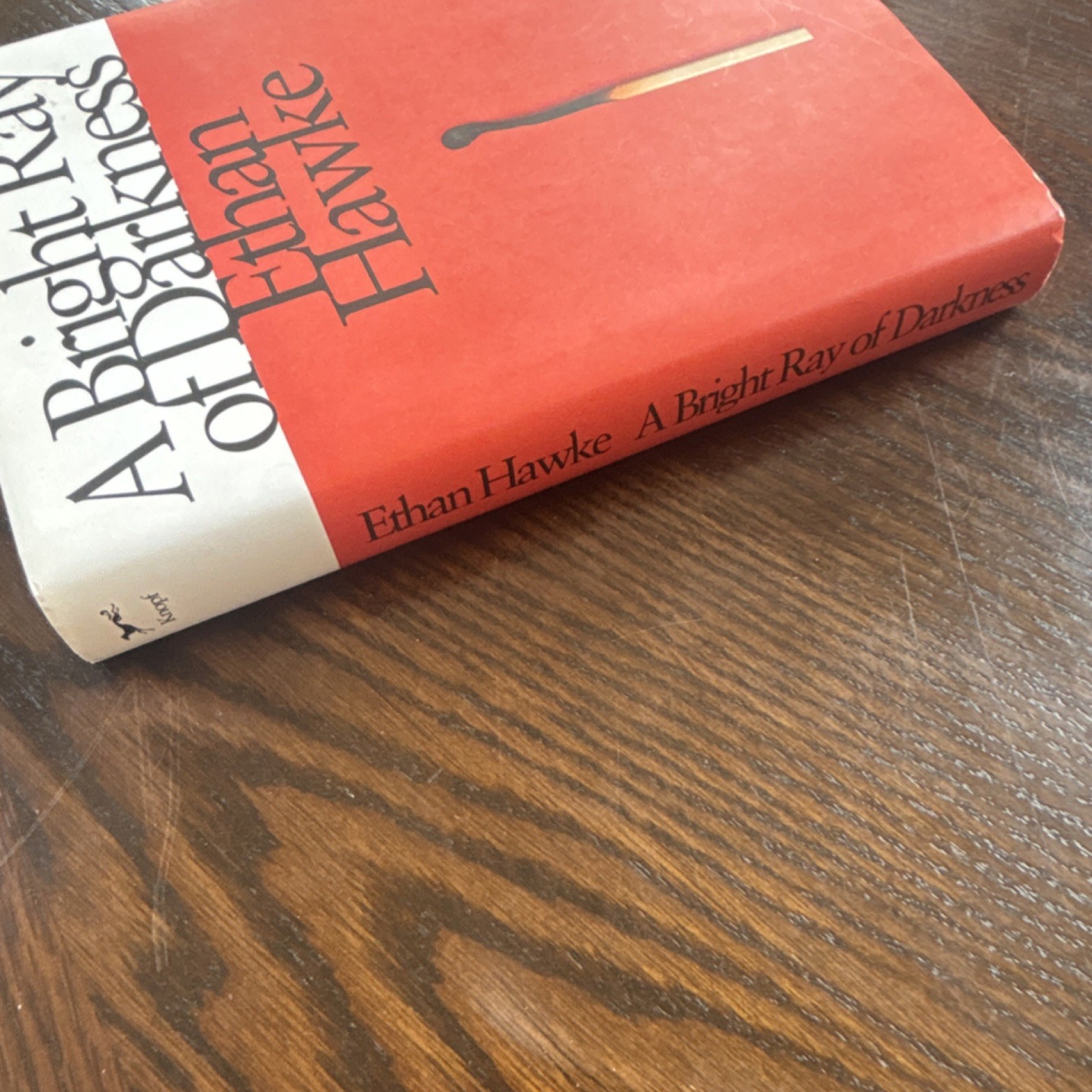 A Bright Ray of Darkness by Ethan Hawke Hardcover 2021 Fiction Alfred A. Knopf