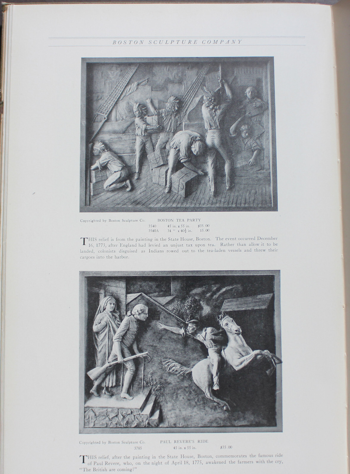 Rare Antique Old Book Boston Sculpture Company 1912 Illustrated Lincoln Occult +