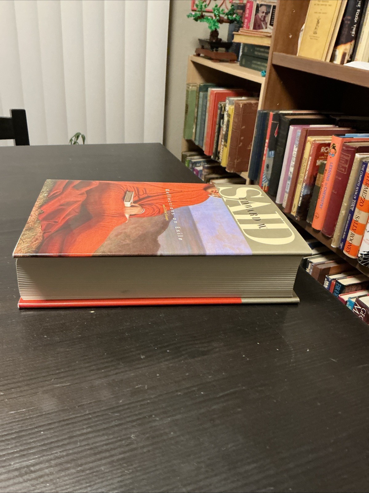 2001 1ST EDITION/ 2ND PRINTING Edward Said REFLECTIONS ON EXILE – HCDJ VG
