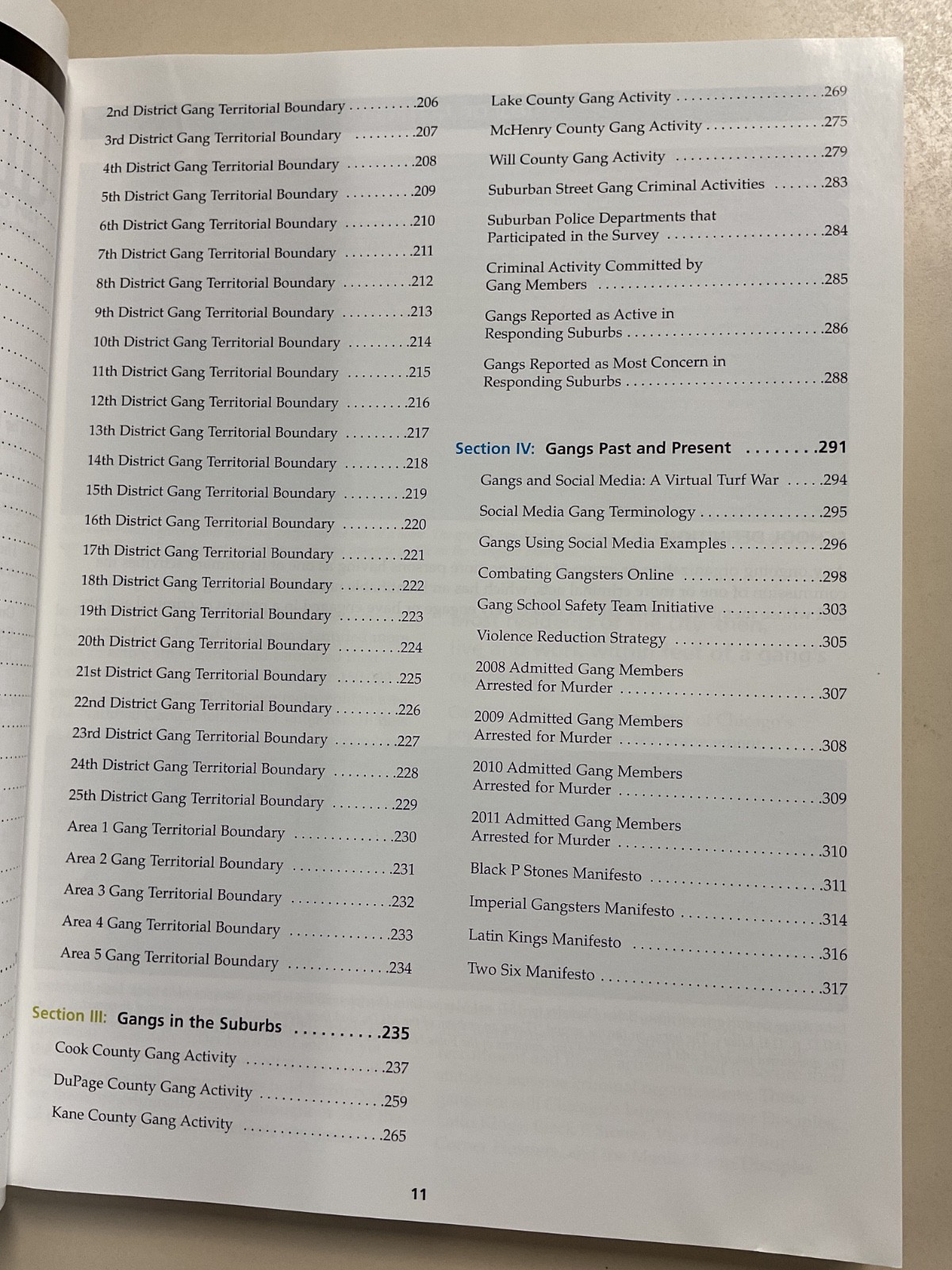 Chicago Crime Commission Gang Book 2012 SC Guide to Understanding Street Gangs