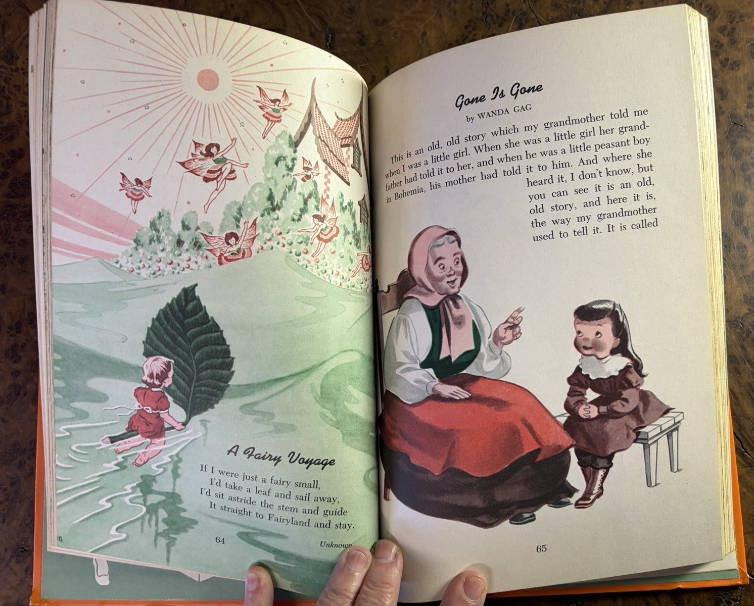 Vintage The Story Hour Child Horizons Book 1961 Color Illustrations HC