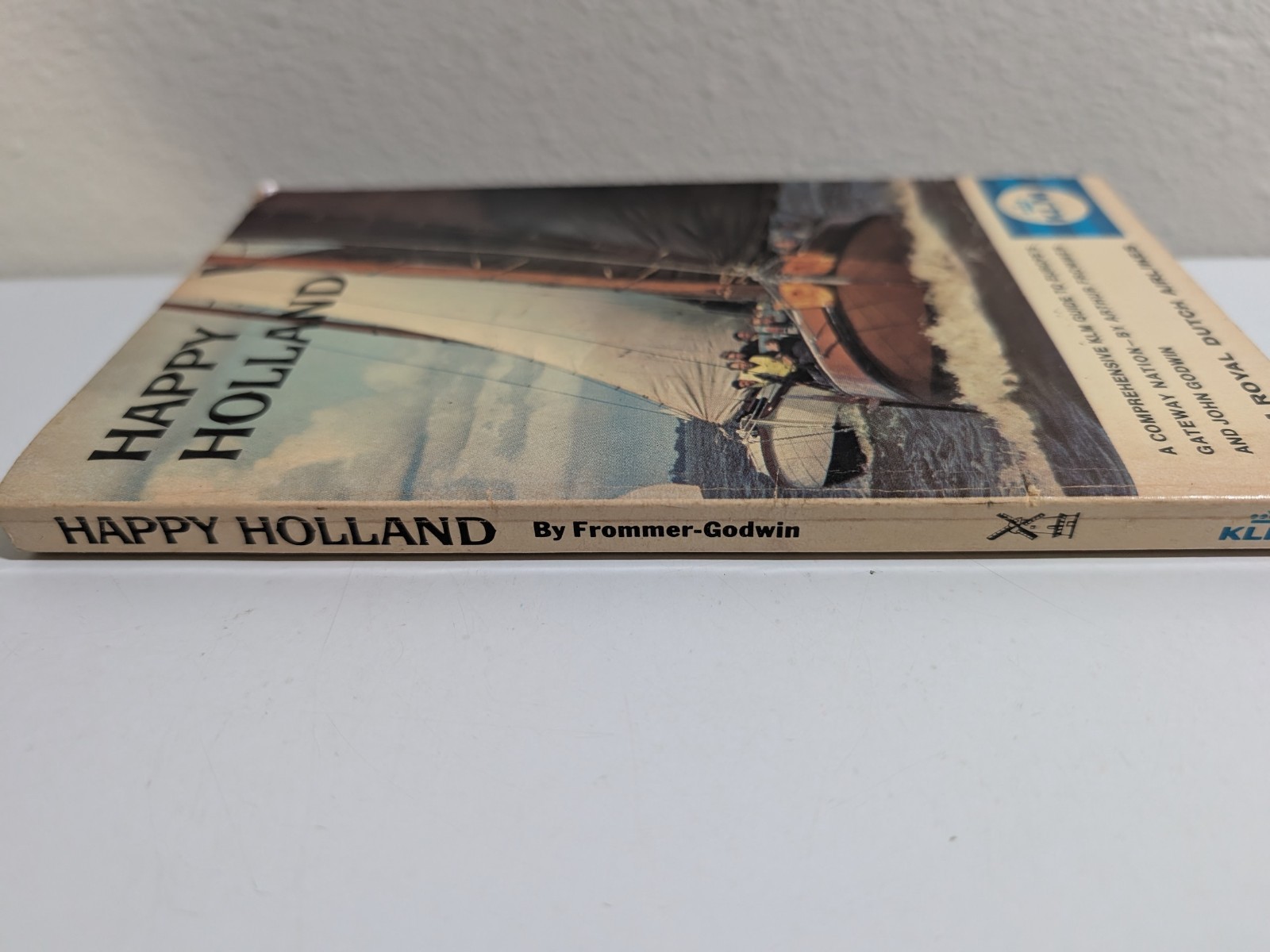 Vintage 1967 KLM Airlines Happy Holland Guide To Europes Gateway Nation Book
