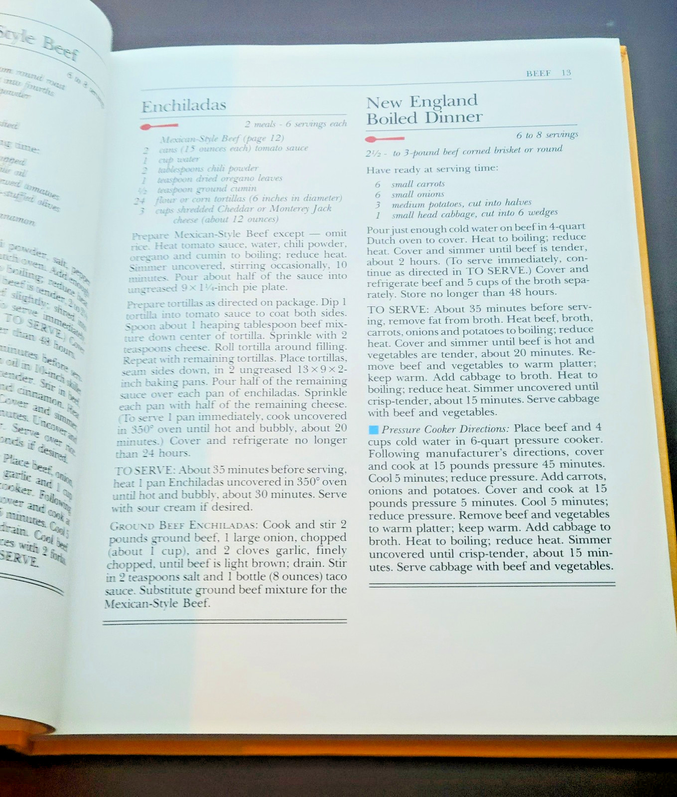 Vintage 1982 Betty Crocker Timesaving Cookbook Hardcover Clean VG