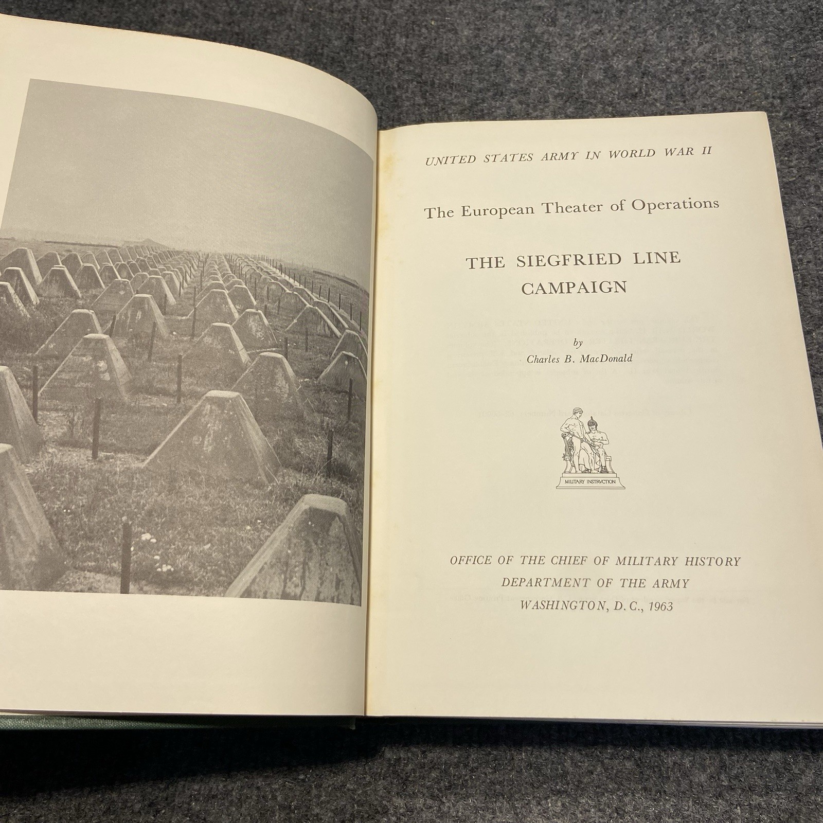 US Army in WWII War European Theatre Of Operations The Siegfried Line Campaign
