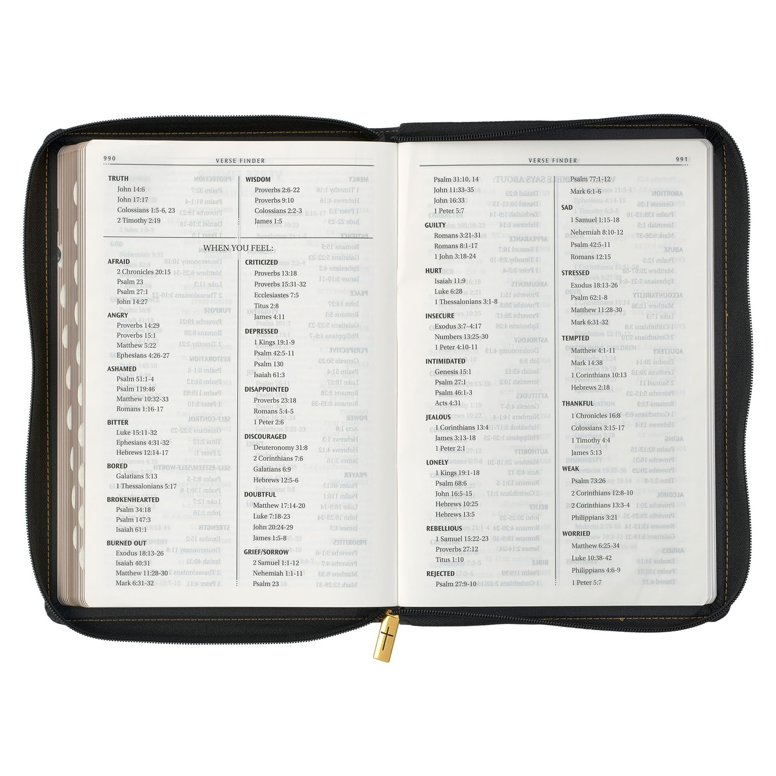KJV Holy Bible, Thinline Large Print Faux Leather Red Letter Edition Thumb In…