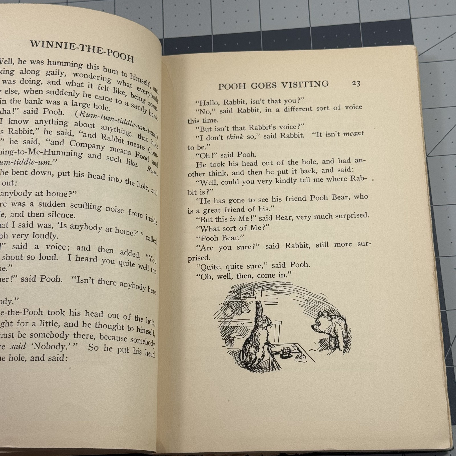 Vintage 1929 Winnie-the-Pooh A.A. Milne E.P. Dutton Illustrated by E.H. Shepard