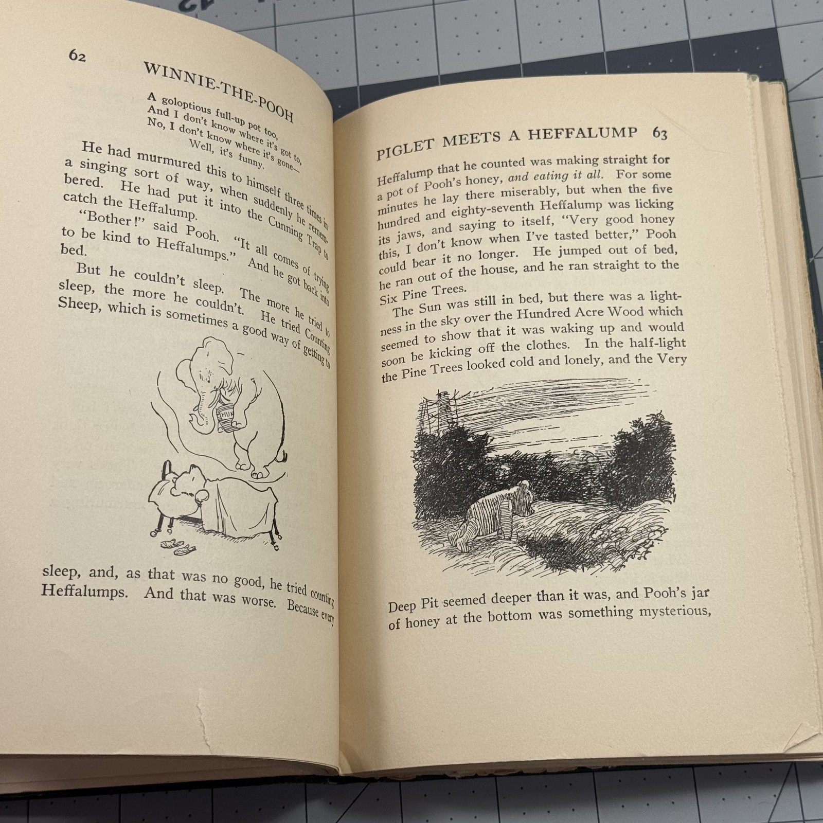 Vintage 1929 Winnie-the-Pooh A.A. Milne E.P. Dutton Illustrated by E.H. Shepard
