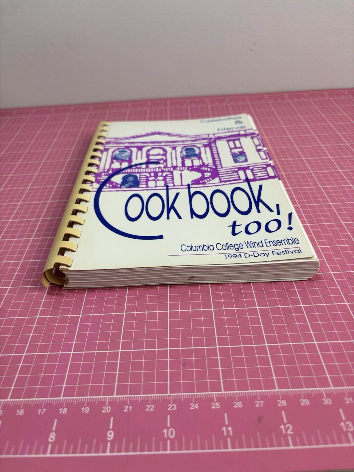 Celebrities & Friends Cookbook, too Columbia College of SC Wind Ensemble 1994