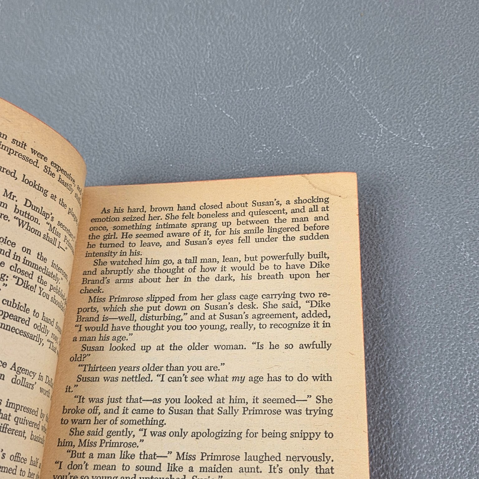 Spin a Dark Web Ann Barron 1965 First Printing Paperback Library Gothic Novel