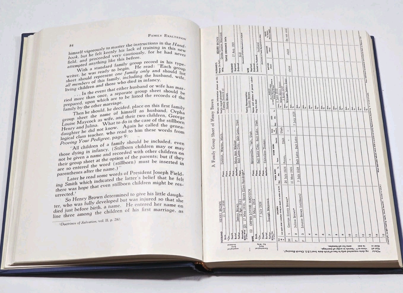Family Exaltation By Archibald F. Bennet 1957 LDS Deseret Book Company