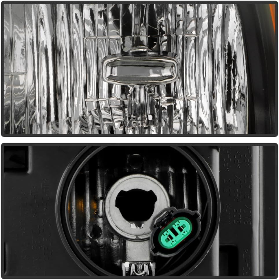 – for 2019 2020 2021 2022 2023 2024 Ram 2500 3500 Halogen Type Black Headlights