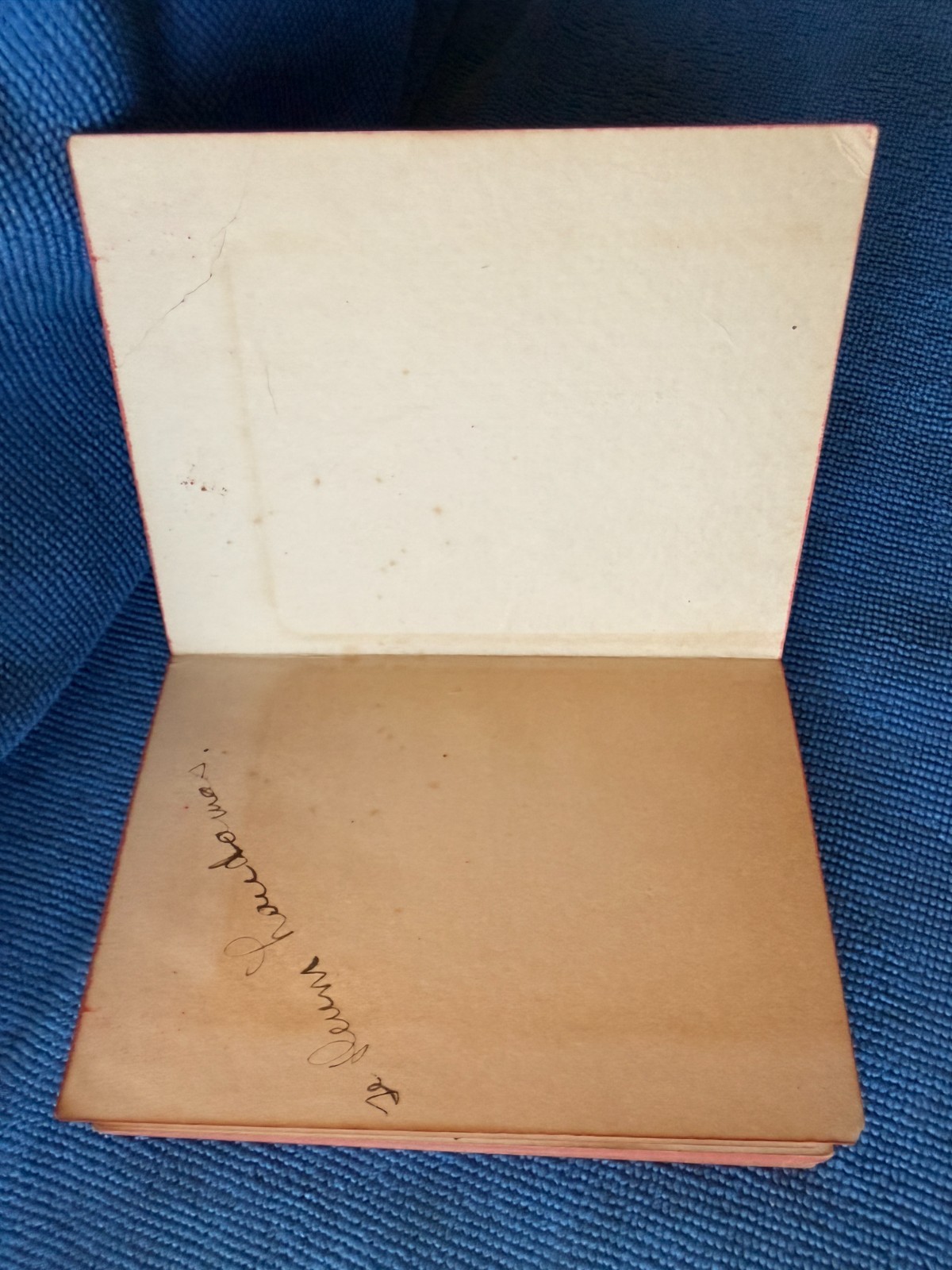 1901 Antique 4″ Book of Psalms revised ASV American Bible Society debossed cover
