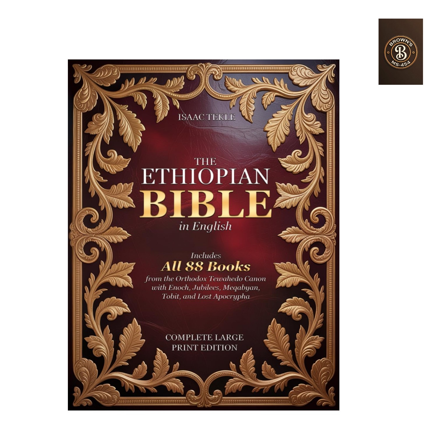 The Ethiopian Bible in English – Complete Large Print Edition: Includes All 8…