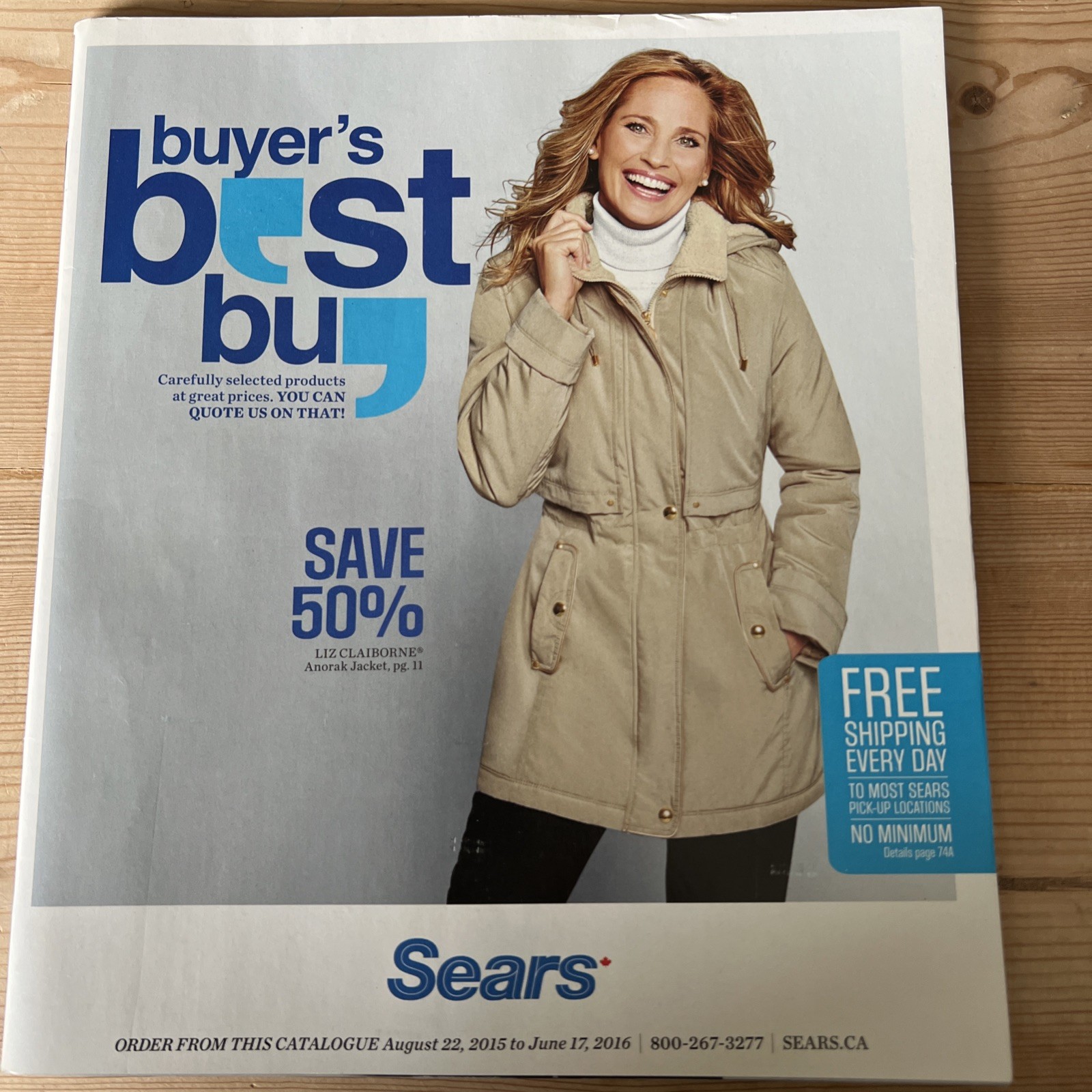 Vintage Sears 2015 Buyer’s Best Buy Sale Catalog Fashion Electronics Clothing