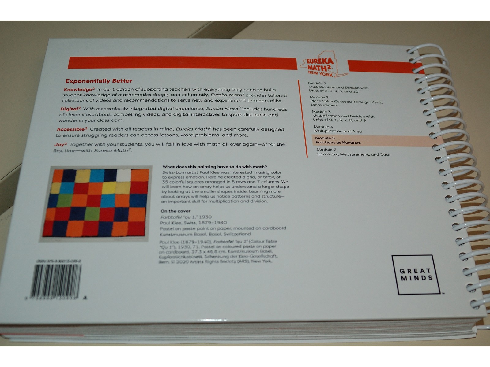 Eureka Math² Squared Grade 3 Module 5 Teacher Book – Weight: 39 oz.