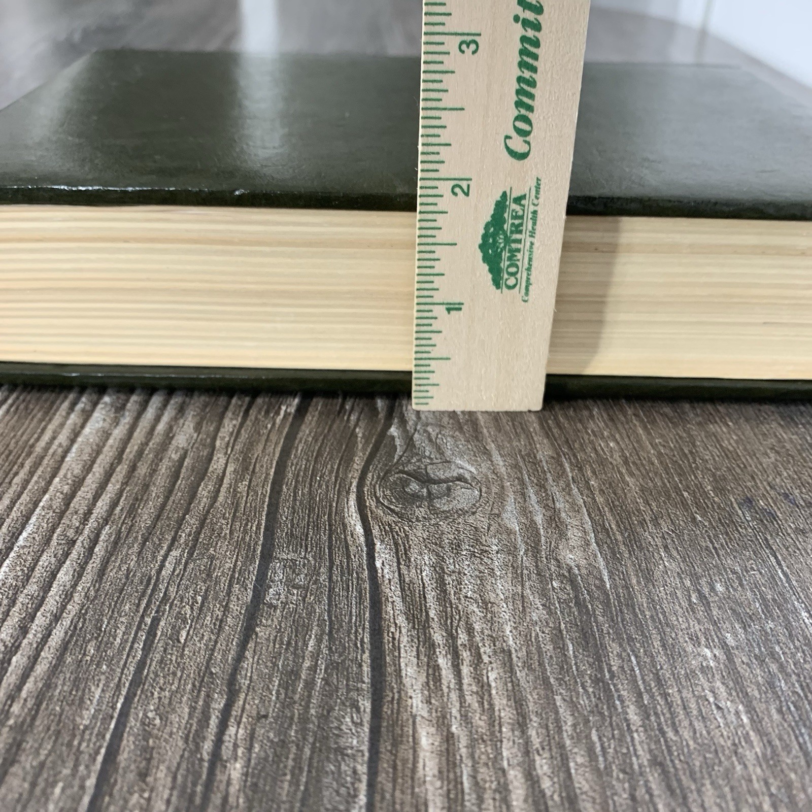 The Living Bible Paraphrased Green Padded Faux Leather 1973 Tyndale Hardcover