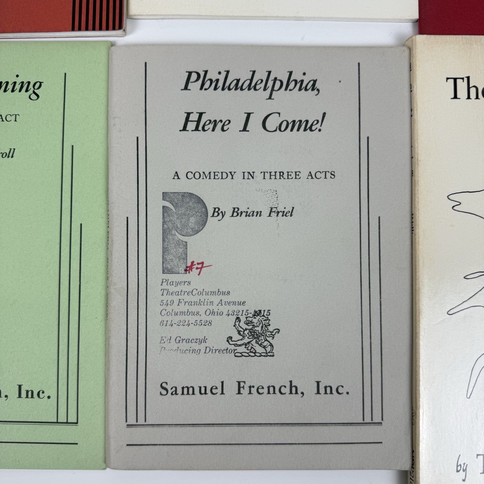 Samuel French Play Scripts Lot 8 Noises Off Glass Menagerie Shenandoah Friel