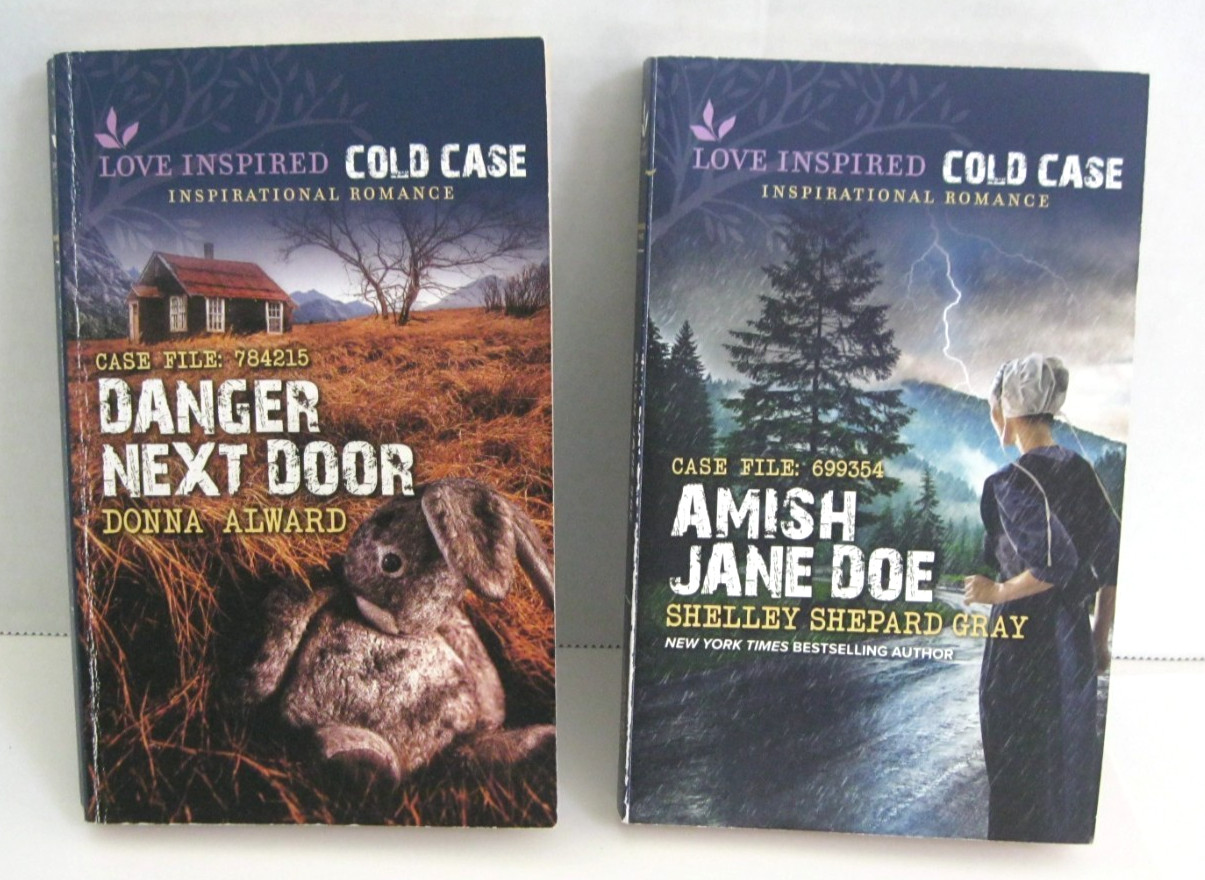 8 Love Inspired Suspense & Love Inspired Cold Case Book Lot – Free Ship