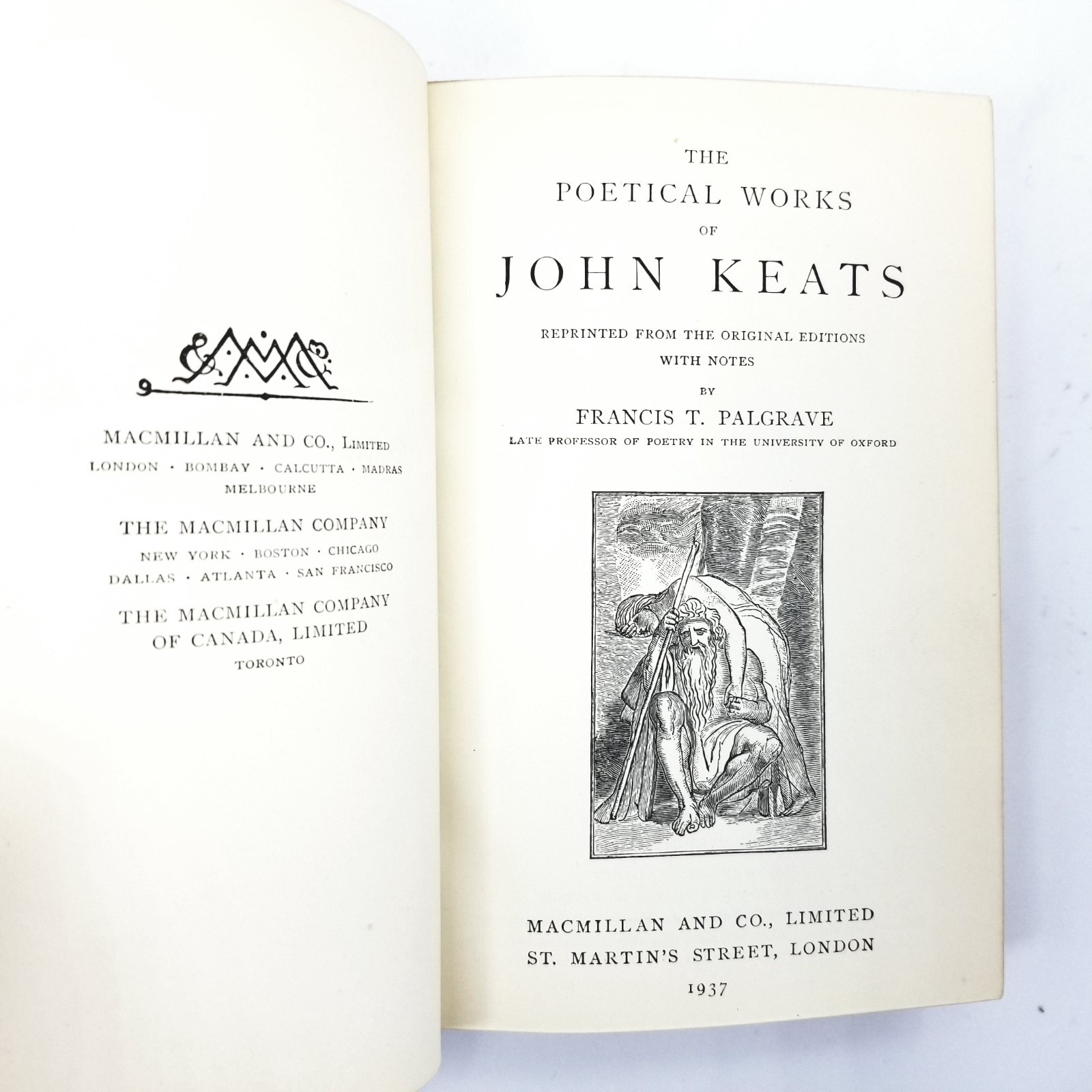 Keats & Shelley – Sangorski & Sutcliffe – 1937