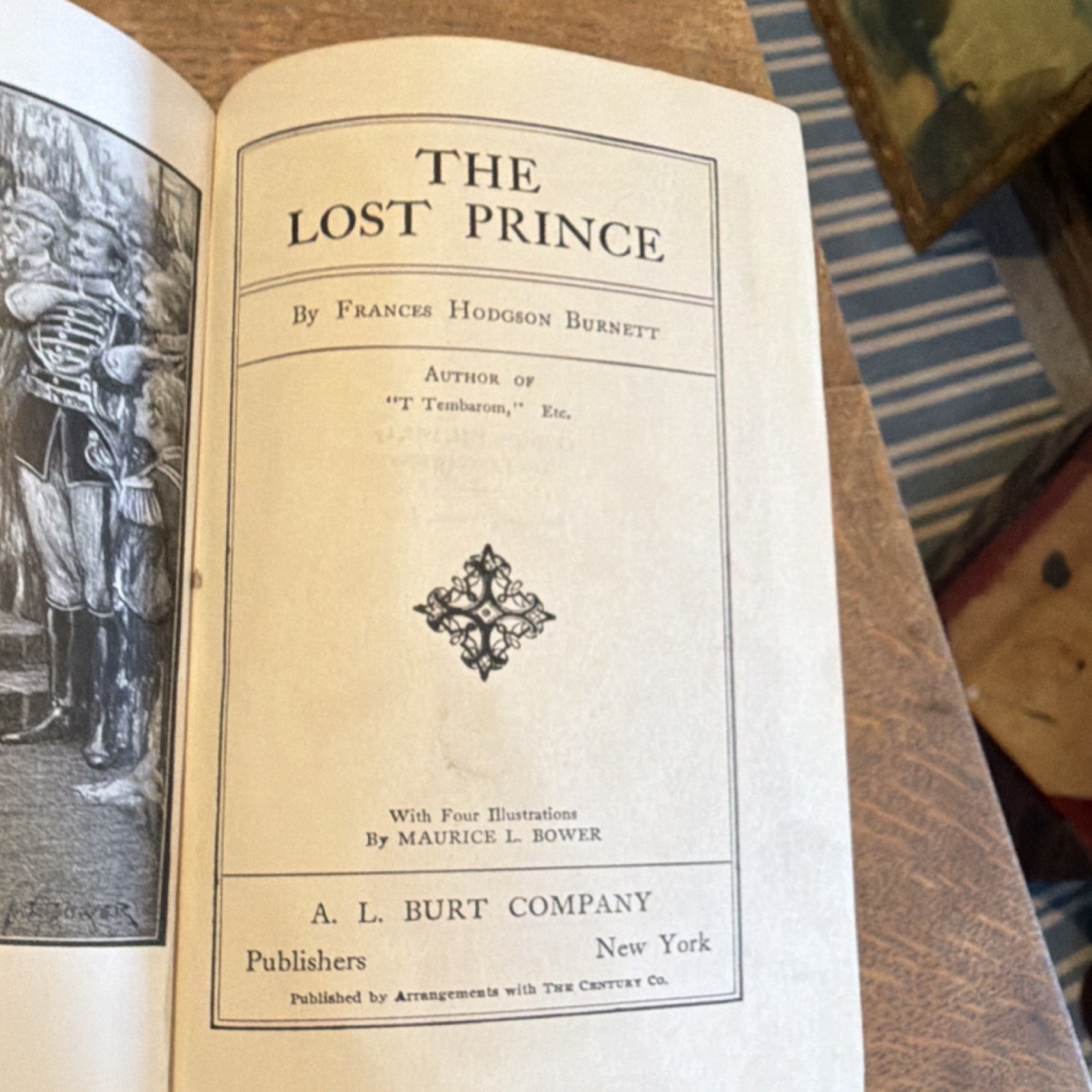 1915, Frances Hodgson Burnett, “The Lost Prince” Illustrated