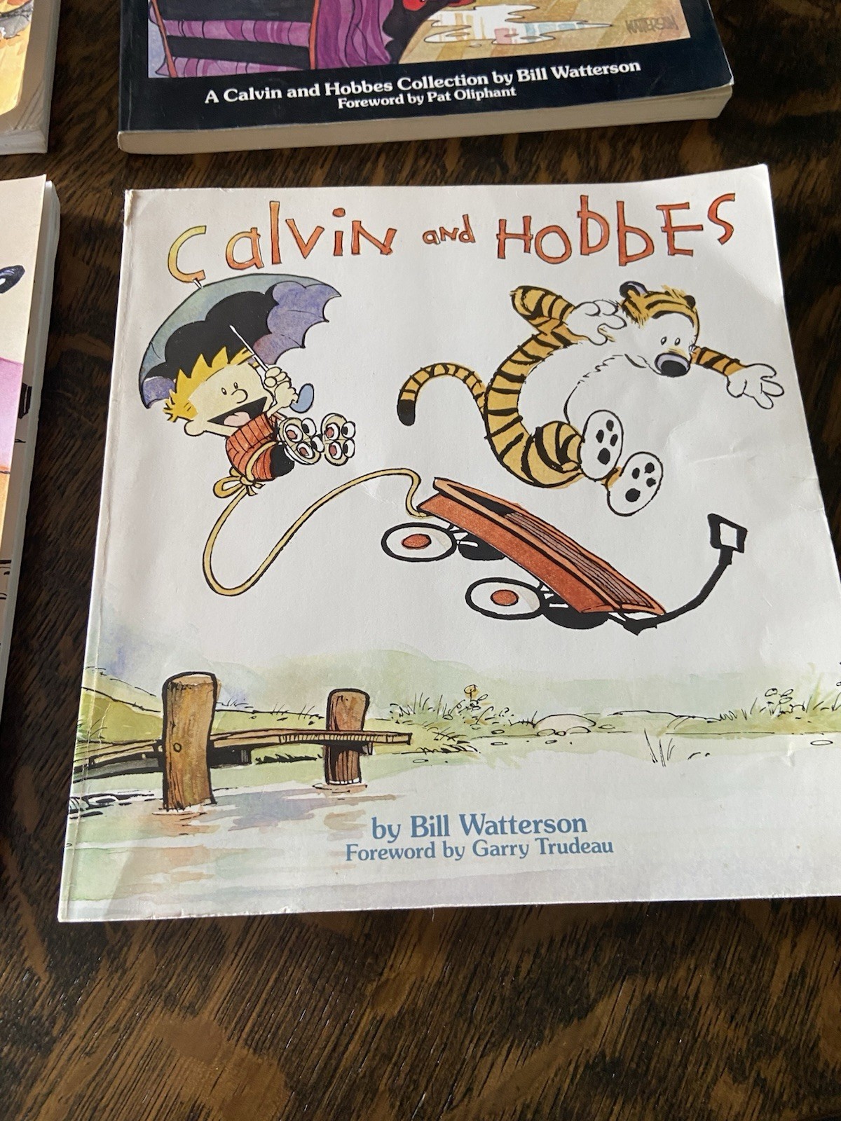 A Calvin and Hobbes Collection by Bill Watterson Lot Of 6 TPB Good FREE S/H