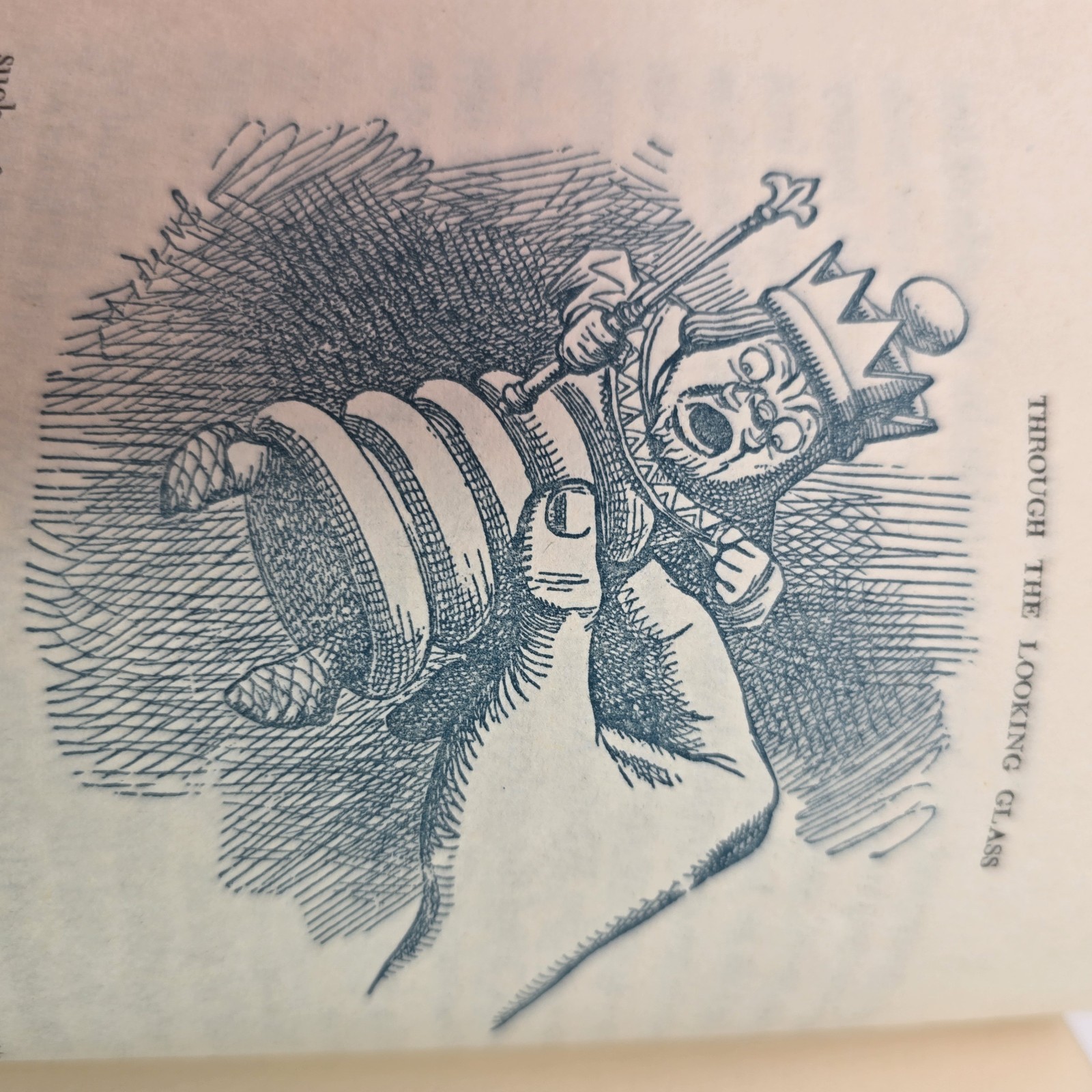 1950’s Through The Looking-Glass By Lewis Carroll Illustrated by John Tenniel