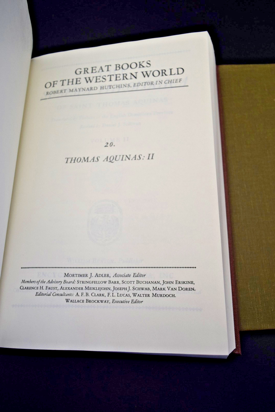 Britannica Great Books of the Western World Set 52 Vol.-Most New & Sealed