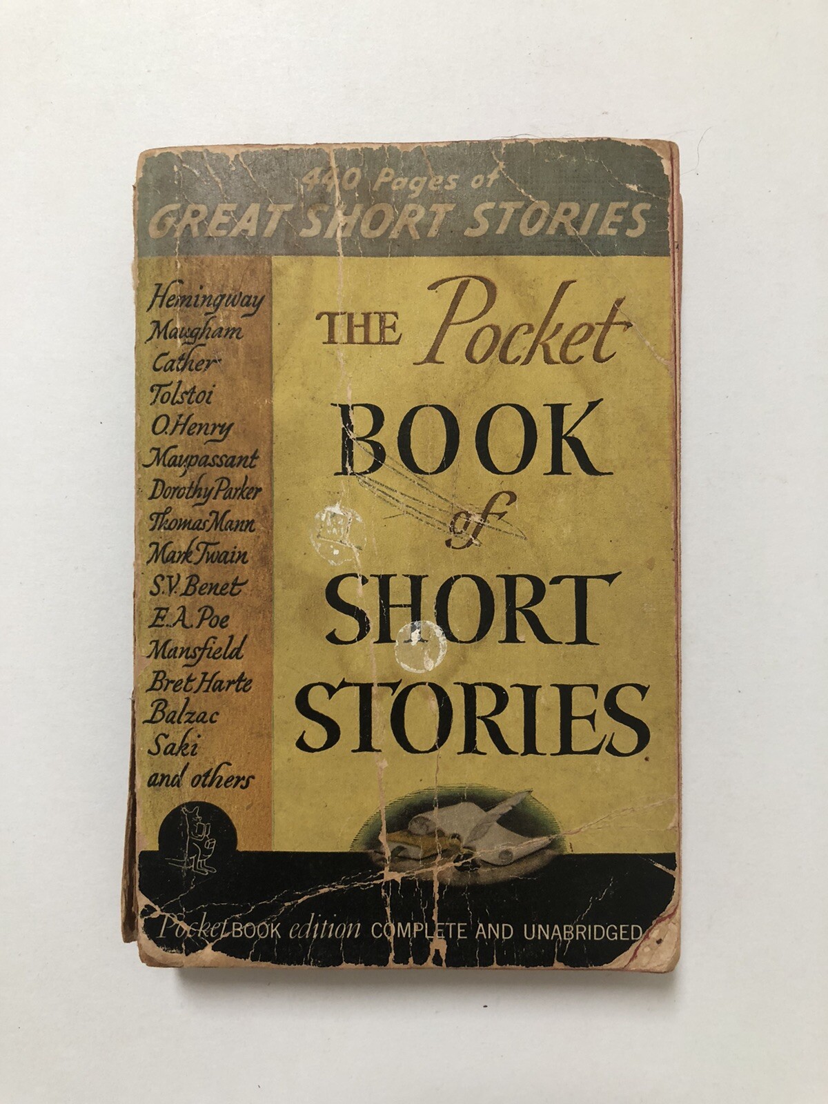 The Pocket Book of Short Stories – 440 Pages (8th Printing Nov. 1941, Paperback)