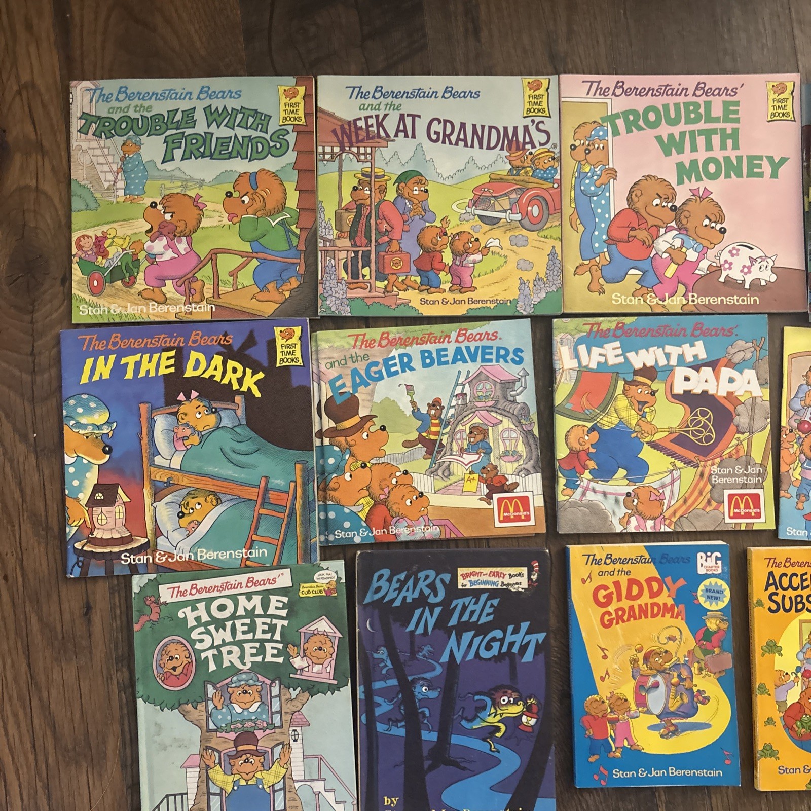 Berenstain Bears Books Children Kids Picture Stan Jan Lot of 12