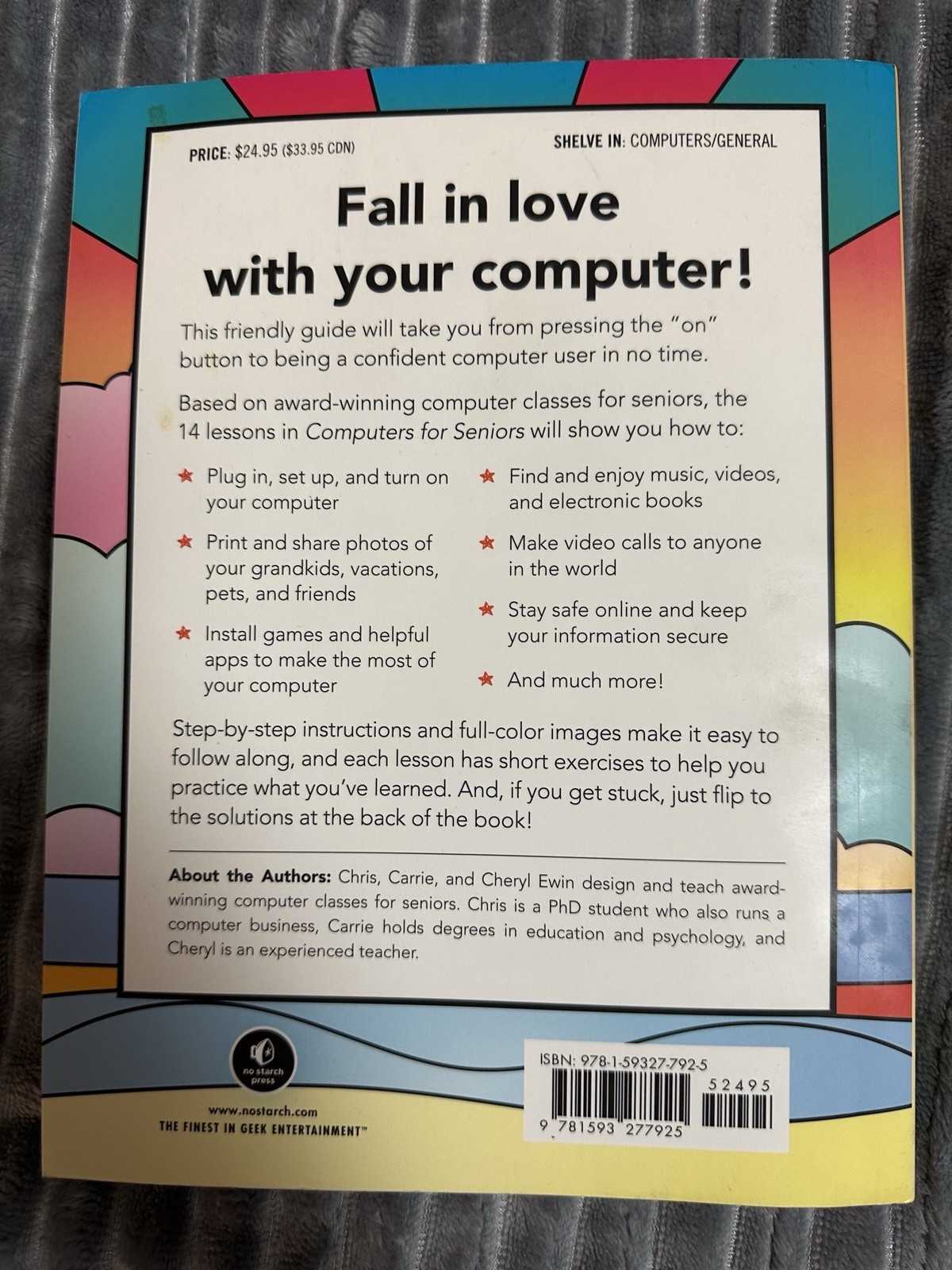 Computers for Seniors : Email, Internet, Photos, and More – Textbook
