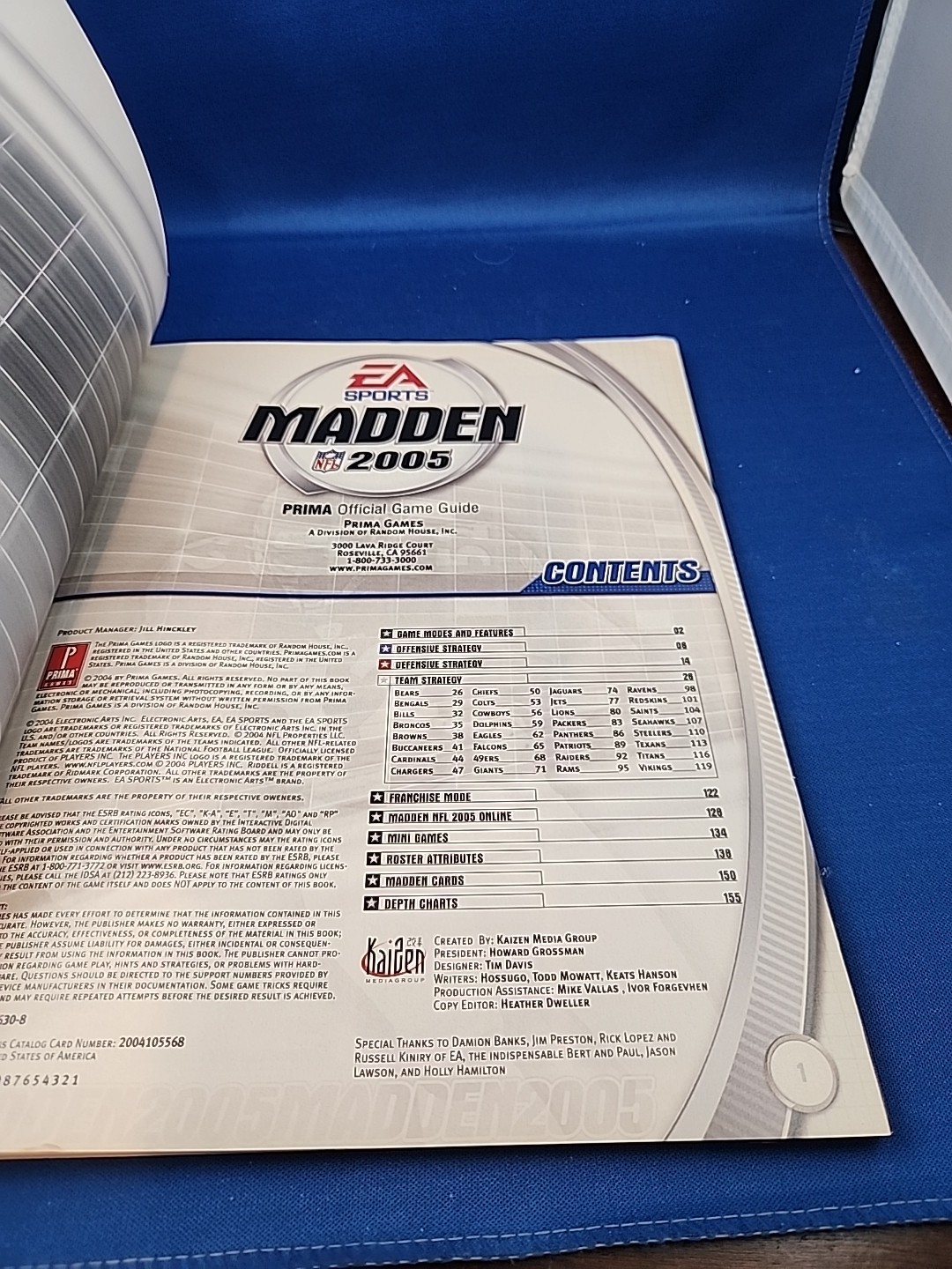 NCAA Football 2004: Prima’s Official Strategy Guide & Madden 2005 Prima Guide