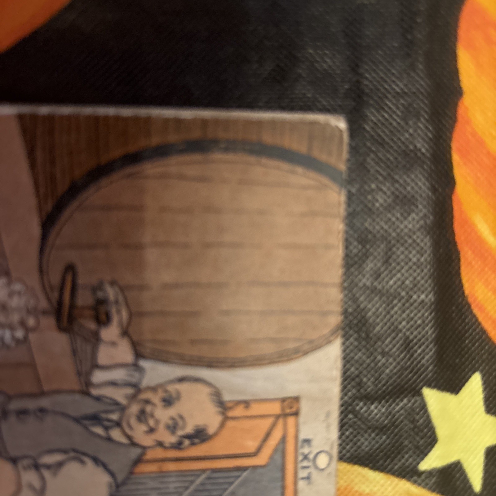 Scatology, Novelty Movable Card / COME UP AND SEME SOMETIME Movable Sand Card