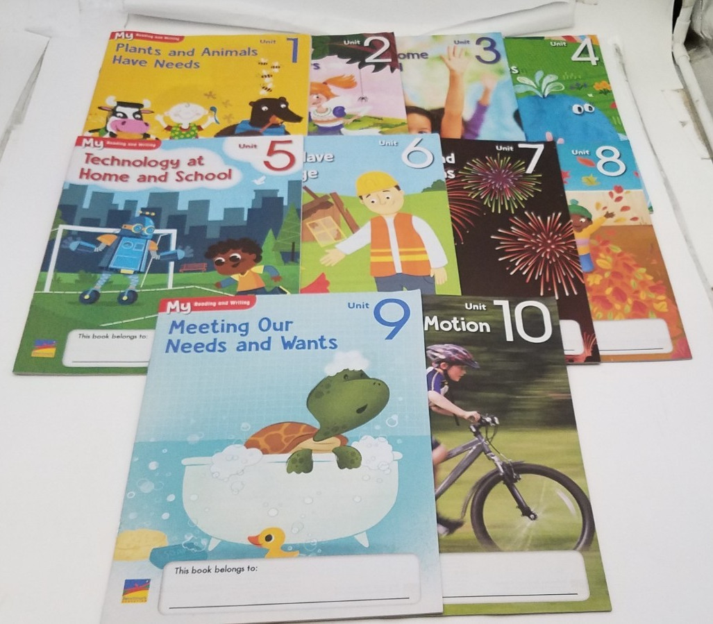 Benchmark Ed. My Reading & Writing Unit 1-10 Grade K (9781078670364)