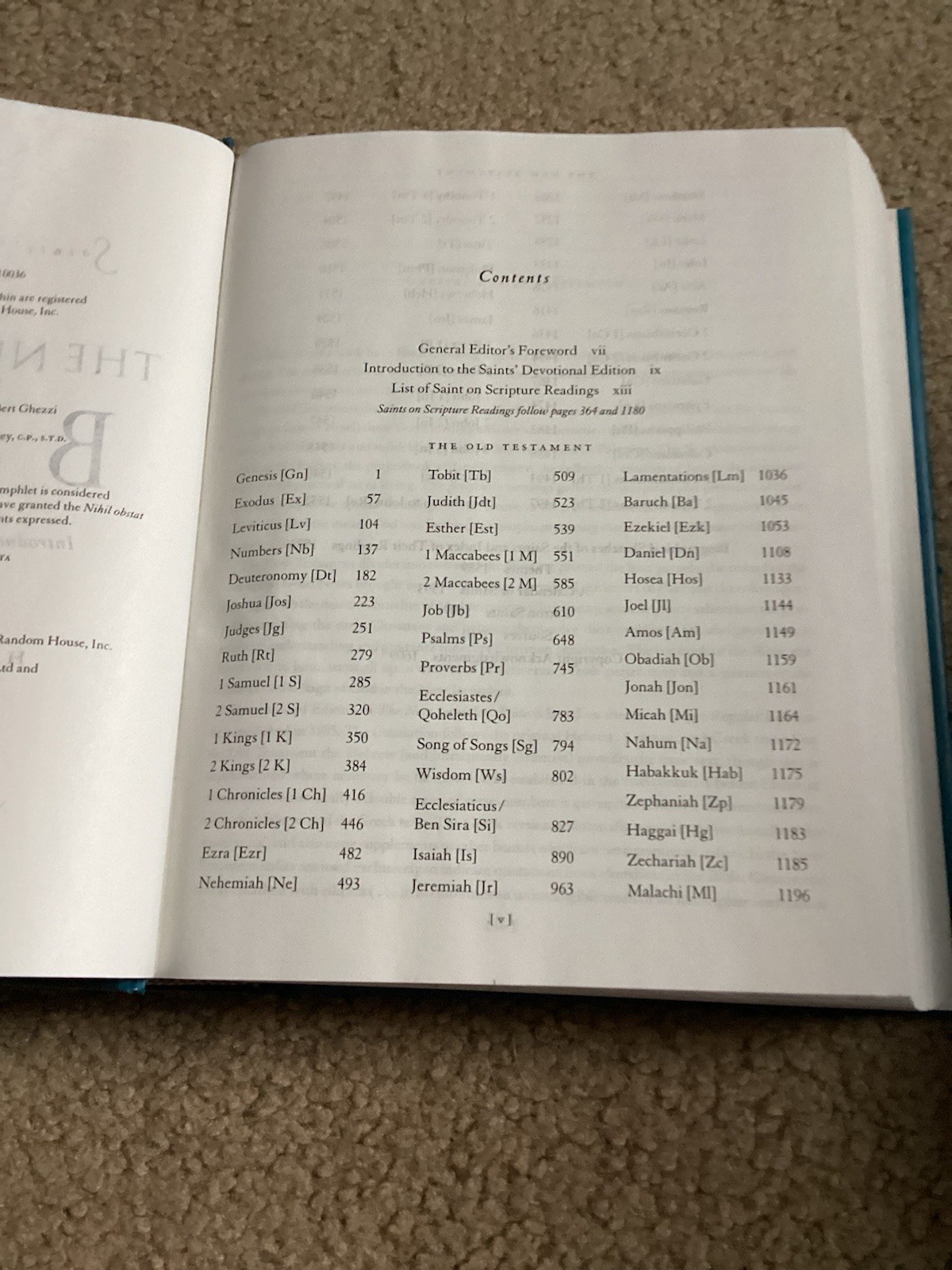 New Jerusalem Bible : Saints Devotional Edition (2002, Hardcover)