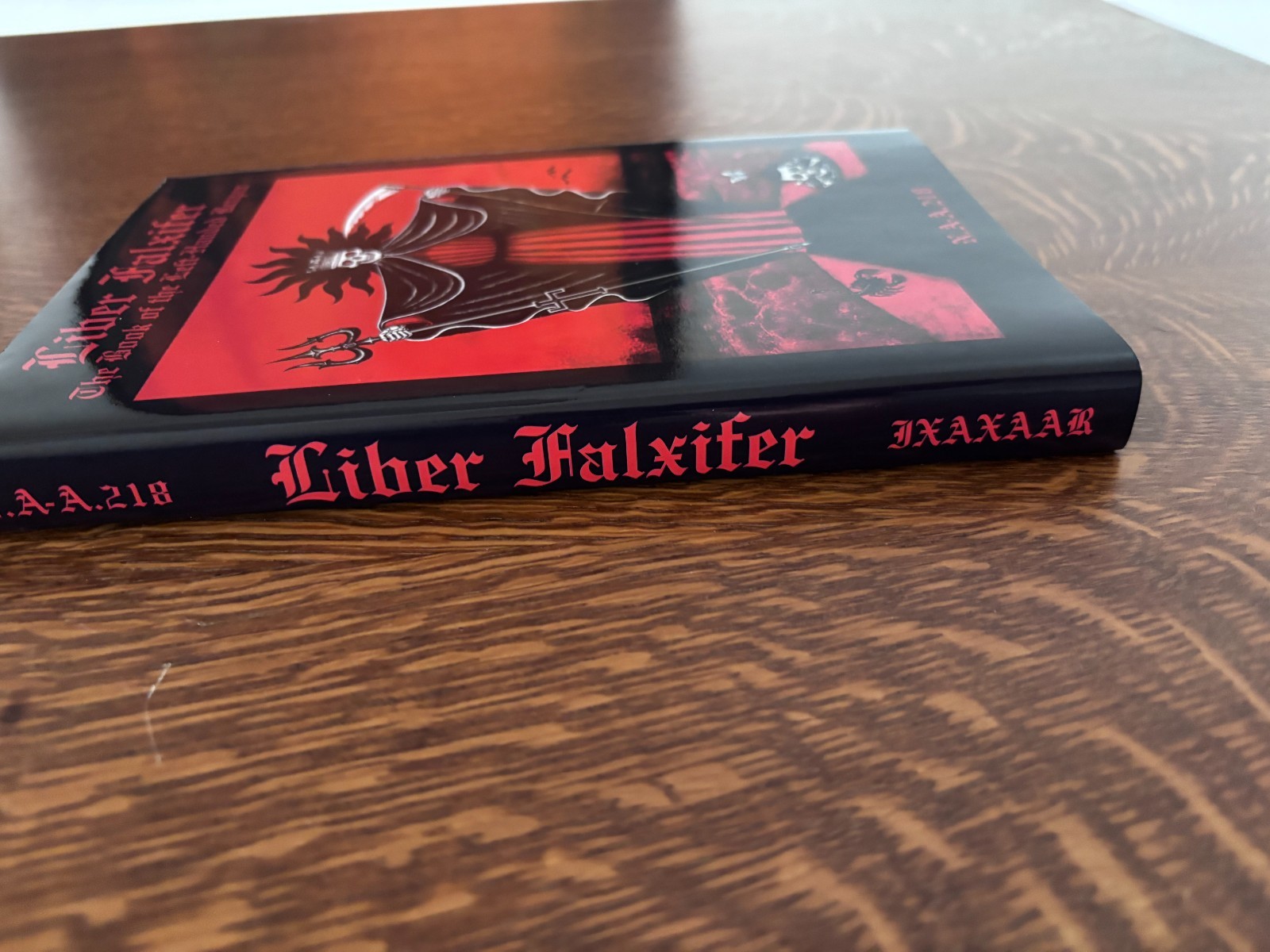 Liber Falxifer Ixaxaar N.A-A.218 Book Of The Left Hand Reaper #278/434 LHP HC