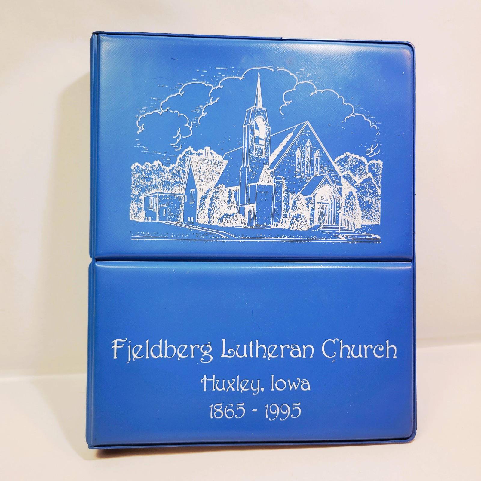 1995 Fieldberg Lutheran Church Cookbook Huxley Iowa 234 pages 3 Ring Binder