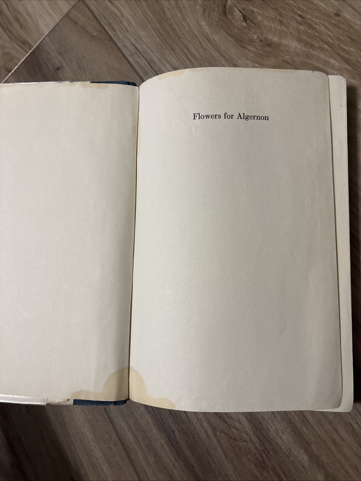 Flowers for Algernon — Daniel Keyes (1966, Hardcover) Ex Library Book
