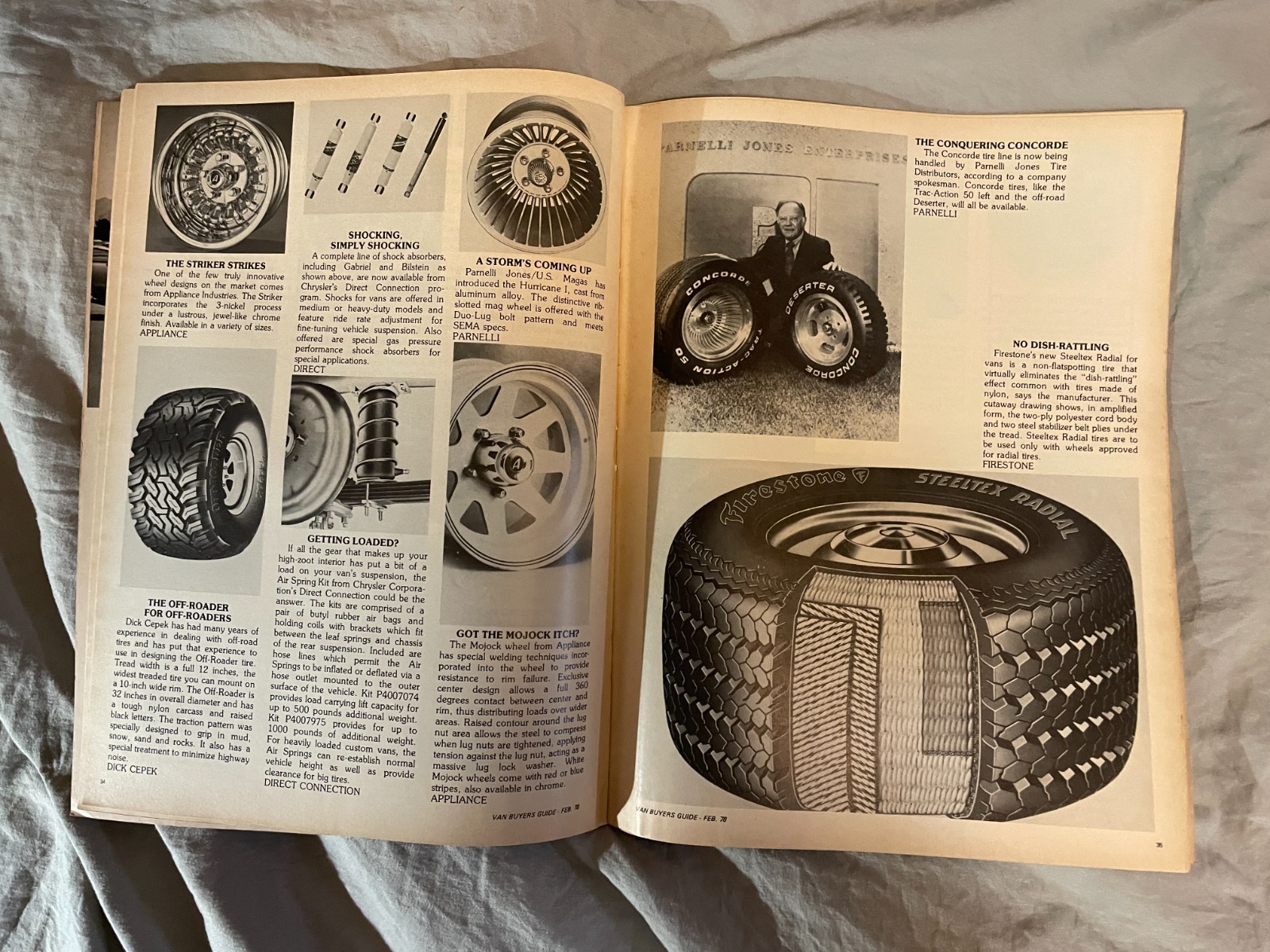Van World Buyer’s Guide Magazine February 1978 Grilles Spoilers Windows Sunroofs